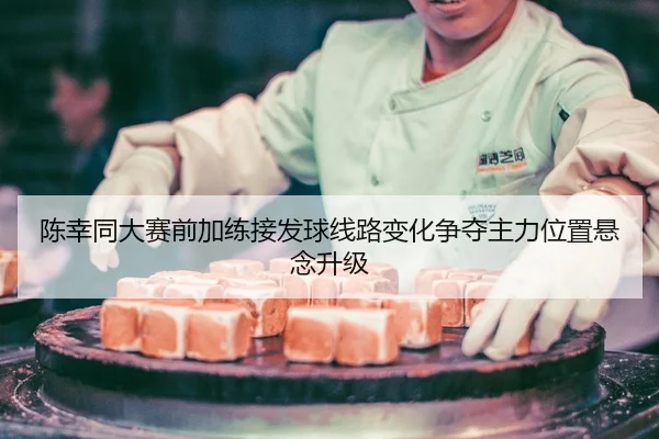 陈幸同大赛前加练接发球线路变化争夺主力位置悬念升级